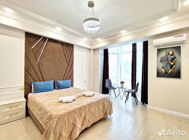 

1-к. квартира, 55 м², 2 кровати