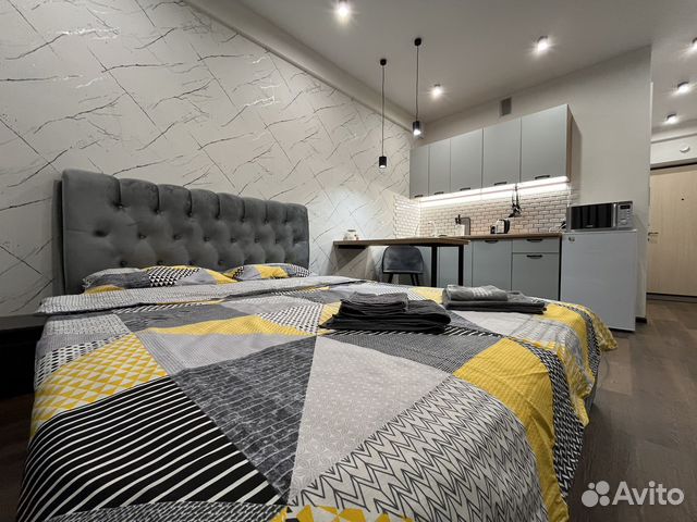 

Квартира-студия, 28 м², 1 кровать