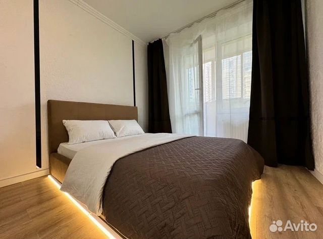 

1-к. квартира, 41 м², 2 кровати