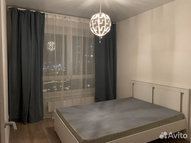 

1-к. квартира, 37 м², 2 кровати