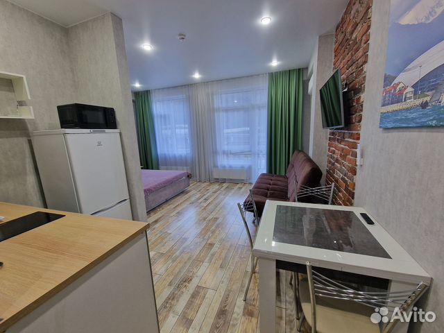 

Квартира-студия, 34 м², 2 кровати