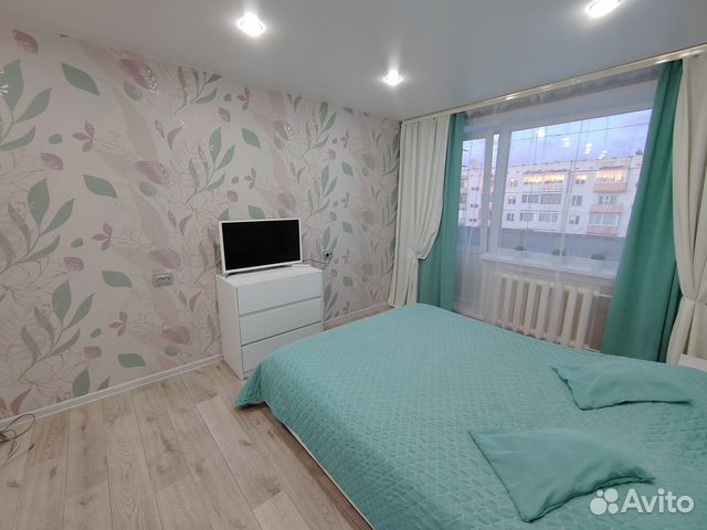 

1-к. квартира, 36 м², 2 кровати