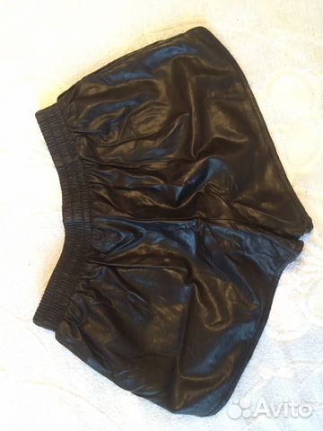 Шорты из экокожи новые Шорты из экокожи новые