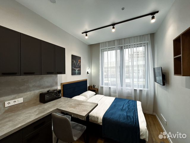 

Квартира-студия в апарт-отеле, 12 м², 1 кровать