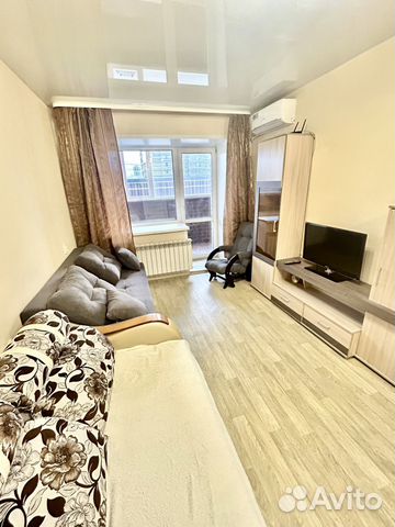 

1-к. квартира, 41 м², 2 кровати
