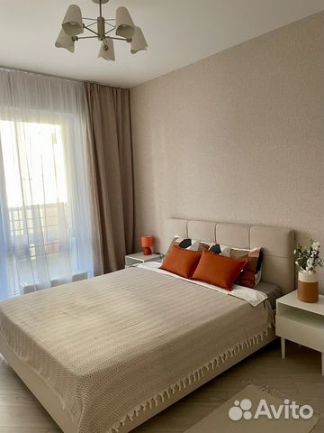 

1-к. квартира, 45 м², 2 кровати