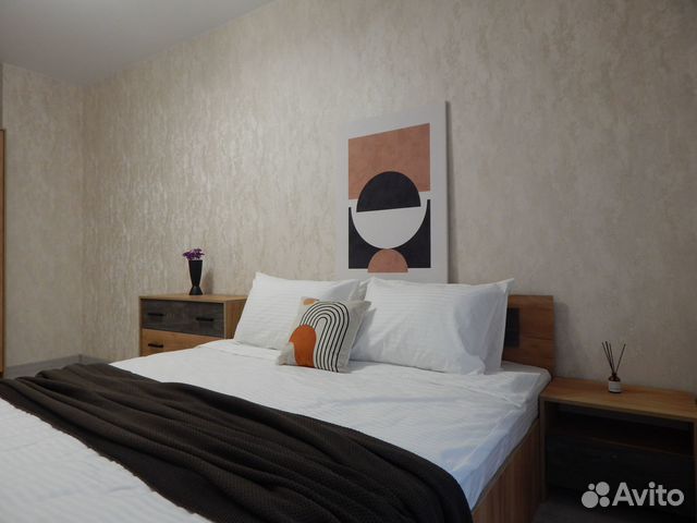 

1-к. квартира, 38 м², 2 кровати