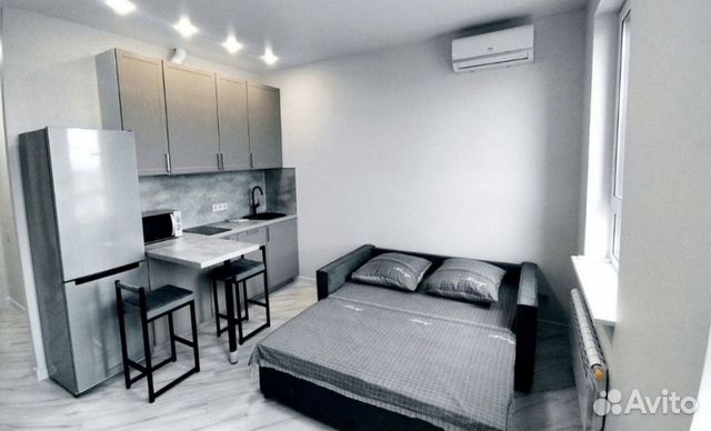 

Квартира-студия, 28 м², 1 кровать