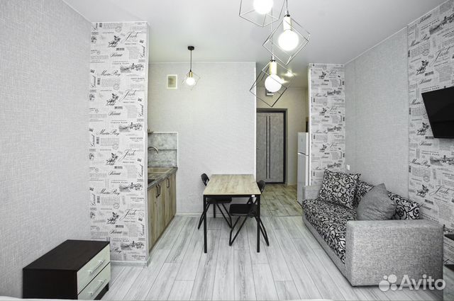 

Квартира-студия, 28 м², 2 кровати