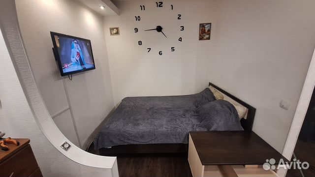 

Квартира-студия, 30 м², 2 кровати