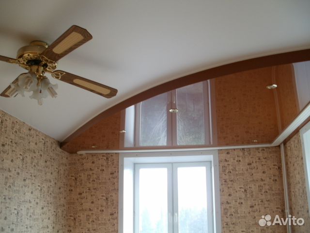 Натяжной потолок в гостиную 17 м2 Натяжной потолок в гостиную 17 м2