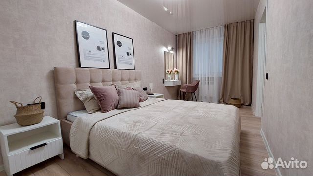 

2-к. квартира, 47 м², 2 кровати