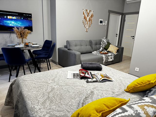 

Квартира-студия, 28 м², 2 кровати