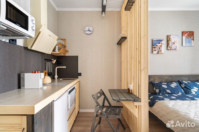 

Квартира-студия, 22 м², 2 кровати