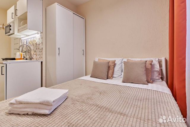 

Квартира-студия, 12 м², 1 кровать