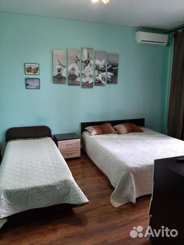 

1-к. квартира, 37 м², 2 кровати