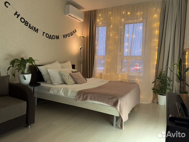 

1-к. квартира, 38 м², 2 кровати