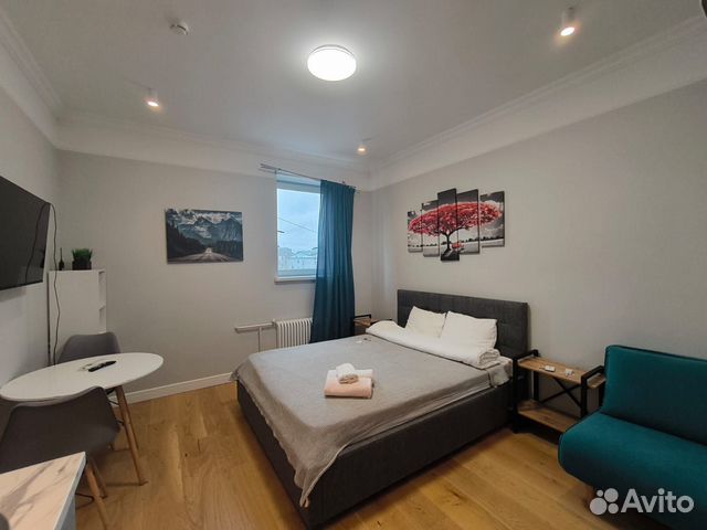 

Квартира-студия, 25 м², 2 кровати
