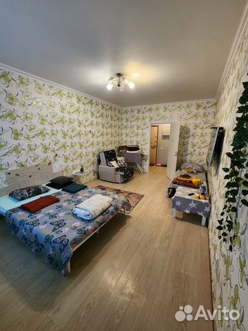 

1-к. квартира, 48 м², 3 кровати