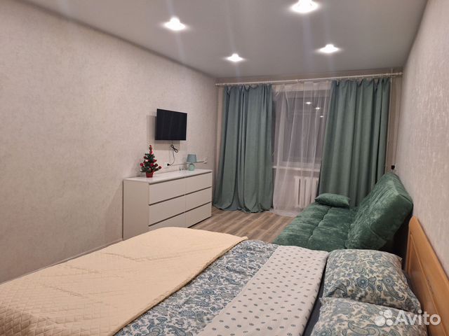 

1-к. квартира, 32 м², 2 кровати