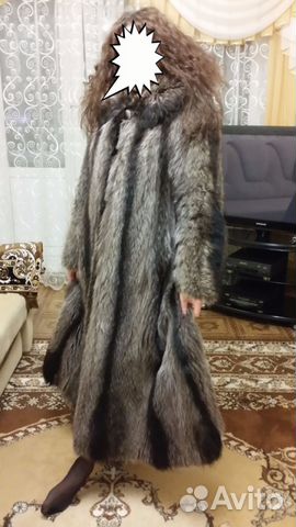 Шуба енотовая Шуба енотовая