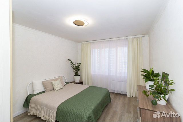 

2-к. квартира, 66,5 м², 2 кровати