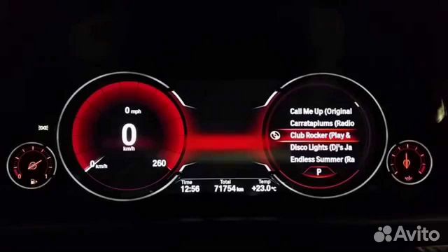 BMW X6 F16 F15 X5 Панель приборов ЖК Led под ключ