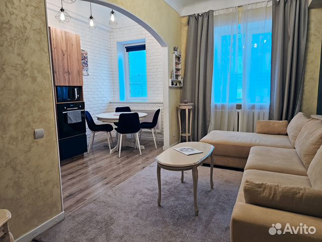 

1-к. квартира, 50,5 м², 2 кровати
