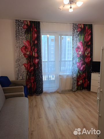 

Квартира-студия, 25 м², 2 кровати