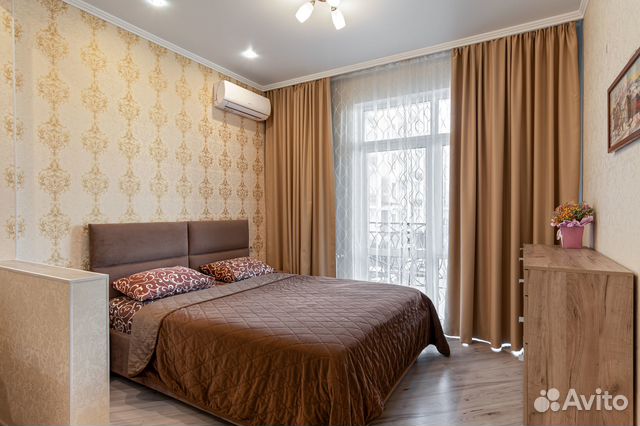 

1-к. квартира, 45 м², 3 кровати