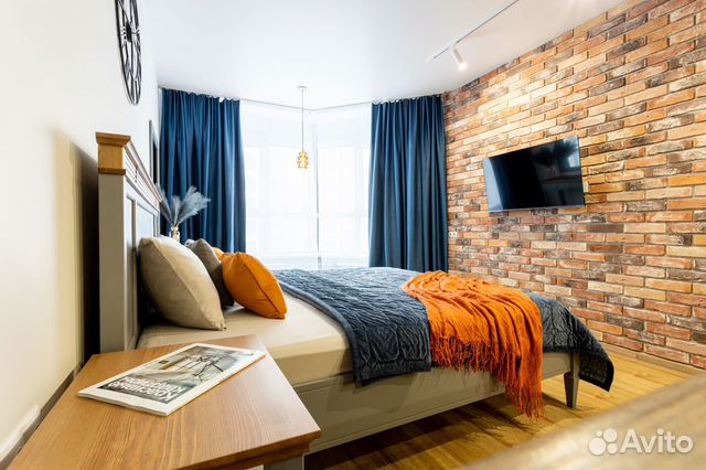 

Квартира-студия, 35 м², 1 кровать