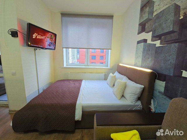 

Квартира-студия, 36 м², 2 кровати