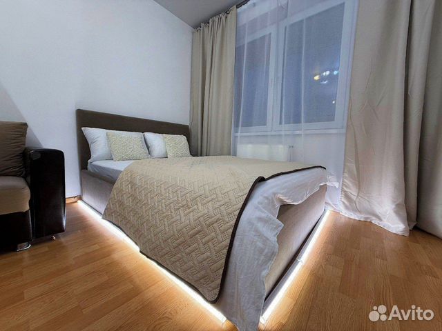 

1-к. квартира, 45 м², 2 кровати
