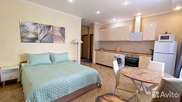 

Квартира-студия, 33 м², 1 кровать