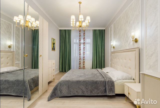 

1-к. квартира, 65 м², 2 кровати