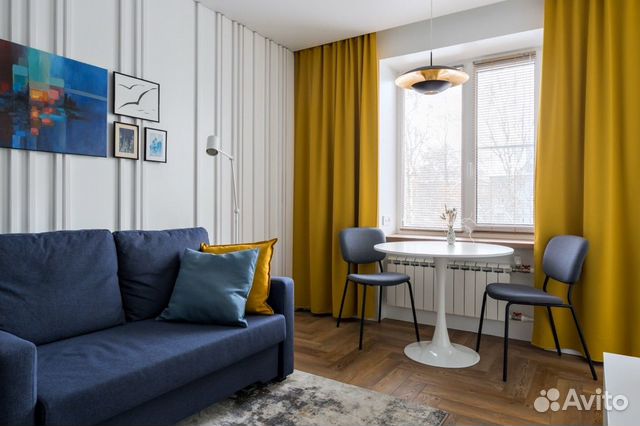 

1-к. квартира, 46 м², 2 кровати