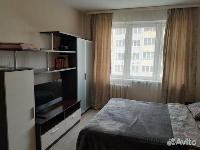 

1-к. квартира, 38 м², 2 кровати