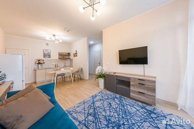 

1-к. квартира, 50 м², 3 кровати