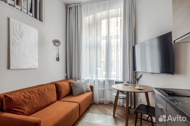 

Квартира-студия, 18 м², 2 кровати