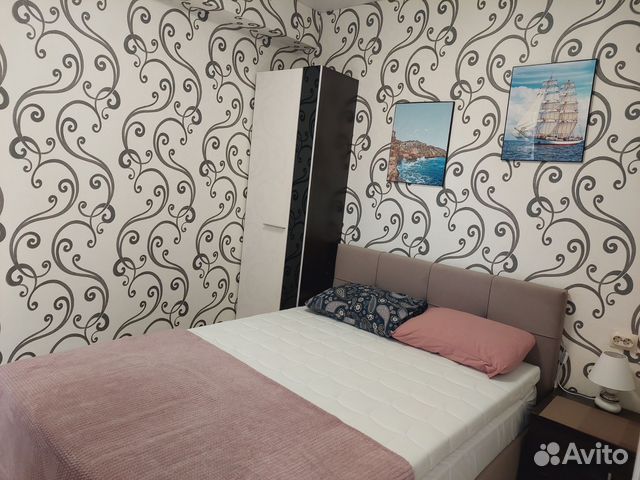 

1-к. квартира, 45 м², 2 кровати