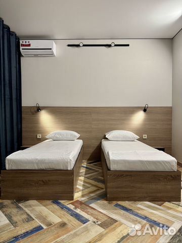 

1-к. квартира в апарт-отеле, 45 м², 3 кровати