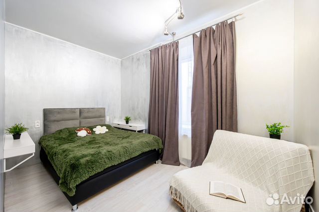 

Квартира-студия, 17 м², 2 кровати