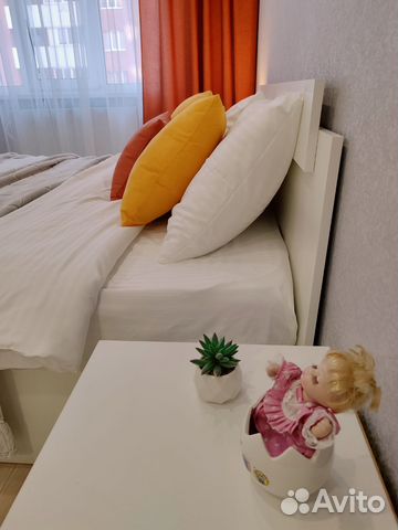 

1-к. квартира, 38 м², 2 кровати