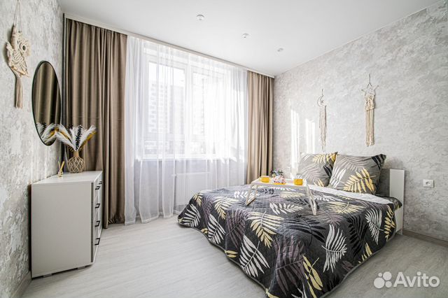

1-к. квартира, 40 м², 2 кровати