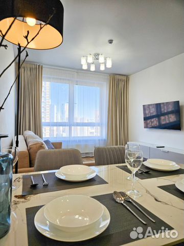 

1-к. квартира, 42 м², 2 кровати