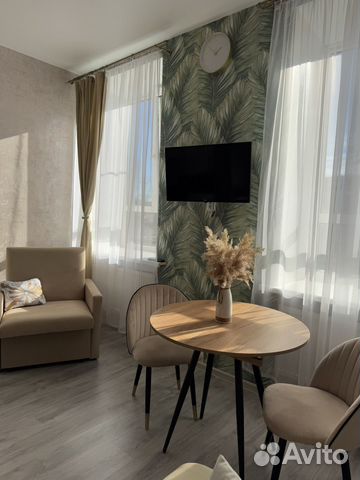 

Квартира-студия, 24 м², 2 кровати