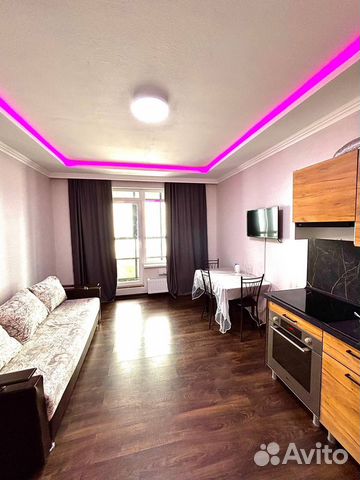 

Квартира-студия, 35 м², 1 кровать