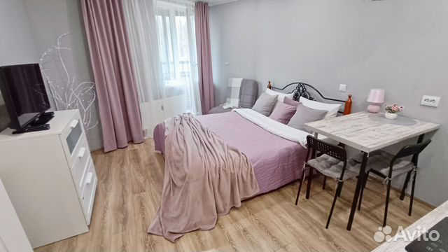 

Квартира-студия, 24 м², 2 кровати