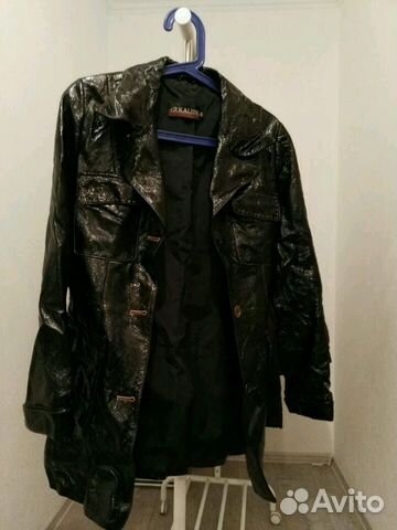 Куртки кожаная весна и зимняя