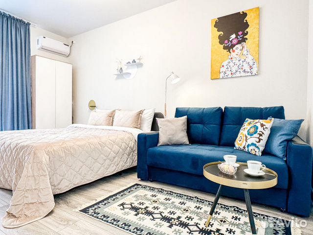 

1-к. квартира, 29 м², 2 кровати